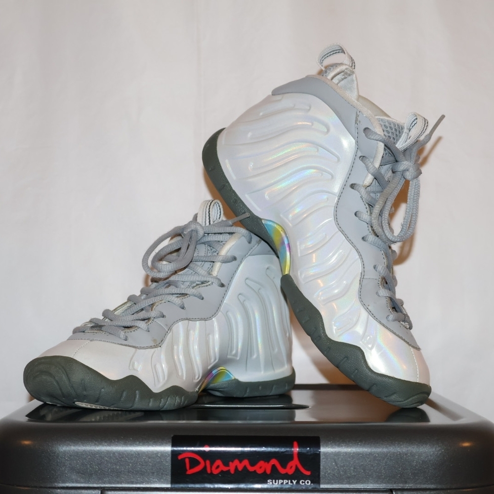 Nike Little Posite One GS "Rainbow Pixel" - Picture 5 of 9